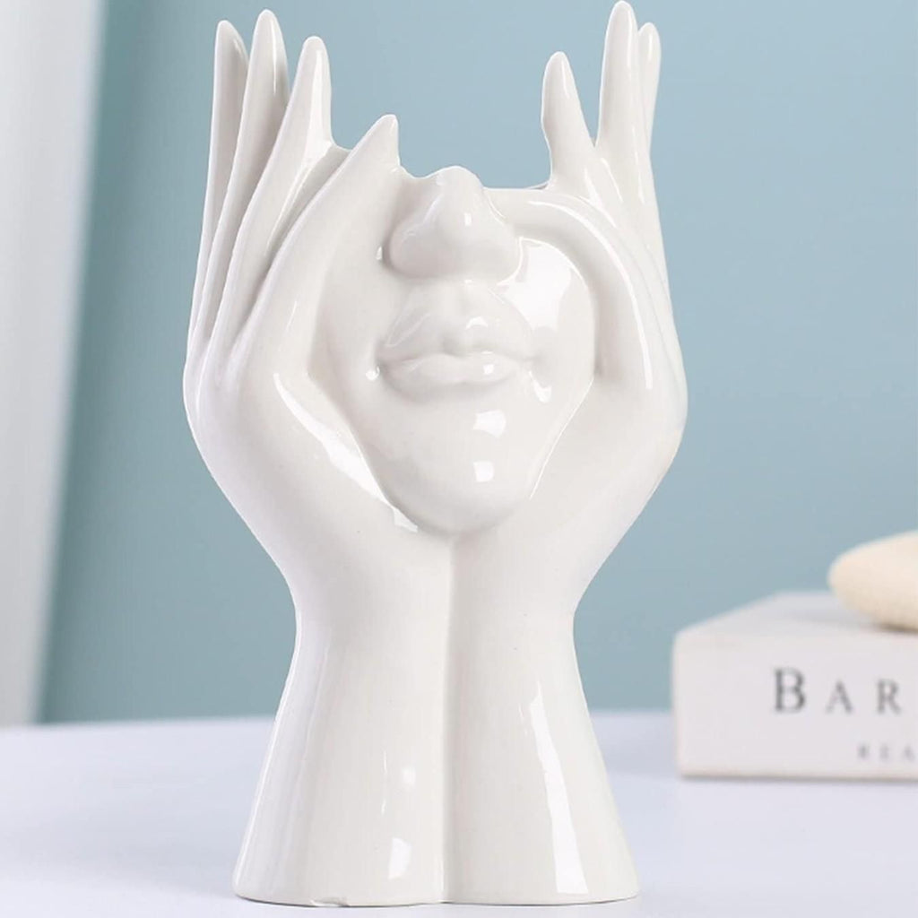Aesthetic Face Vase – Modern Home Decor