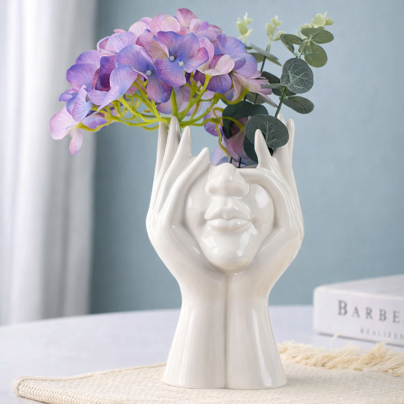 Aesthetic Face Vase – Modern Home Decor