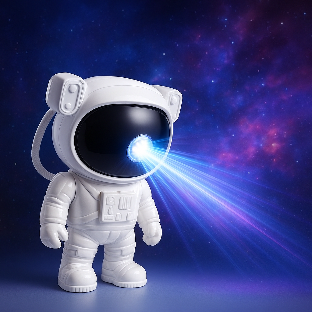 Astronaut Galaxy Projector | 360° Magnetic Rotating Head | Remote-Controlled Star & Nebula Light for Bedroom, Home Decor & Gifting